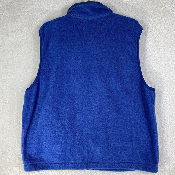 R&R Sport Fleece Vest Unisex 2XL Jacket Logo Zip Up Sleeveless Pockets Casual - Picture 5 of 11